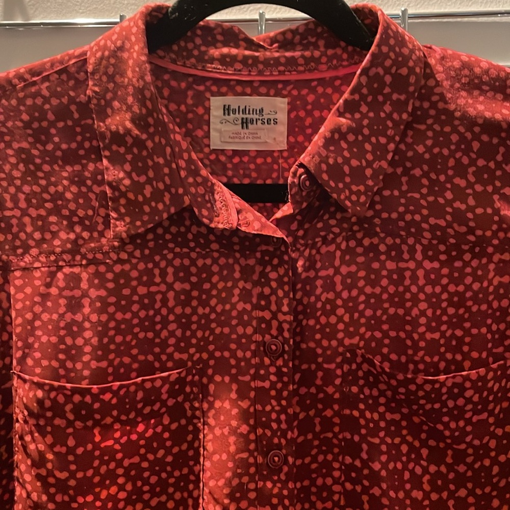 Anthropologie Holding Horses blouse